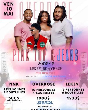 Pink Top & Jeans Party