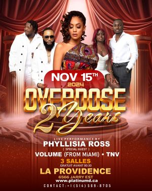 Overdose Feat. Phyllisia Ross