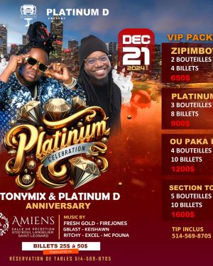 Platinum Celebration: Tonymix and Platinum D Anniversary