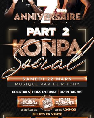 Konpa Social:  7e Anniversaire p.2
