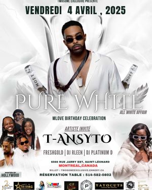 Pure White – All White affair