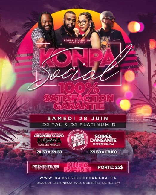 Konpa Social: 100% Satisfaction