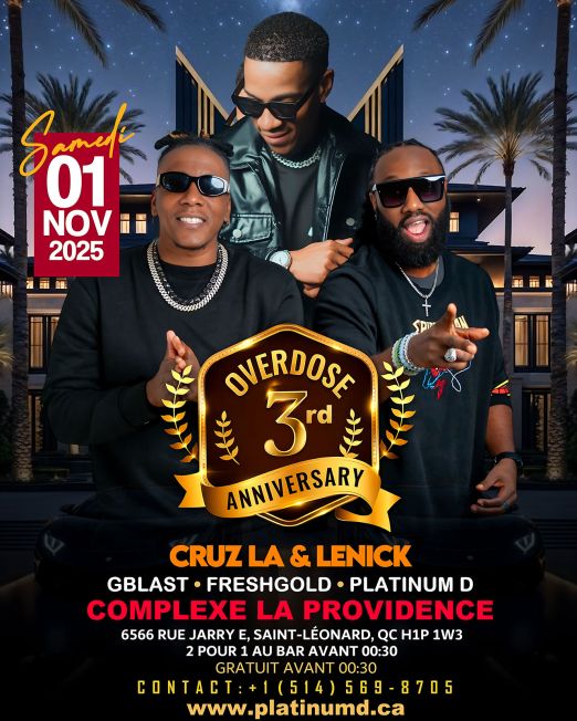 Overdose 3rd Anniversary: Cruz la & LeNick