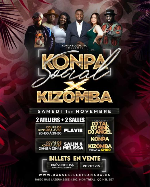 Konpa Social x Kizomba
