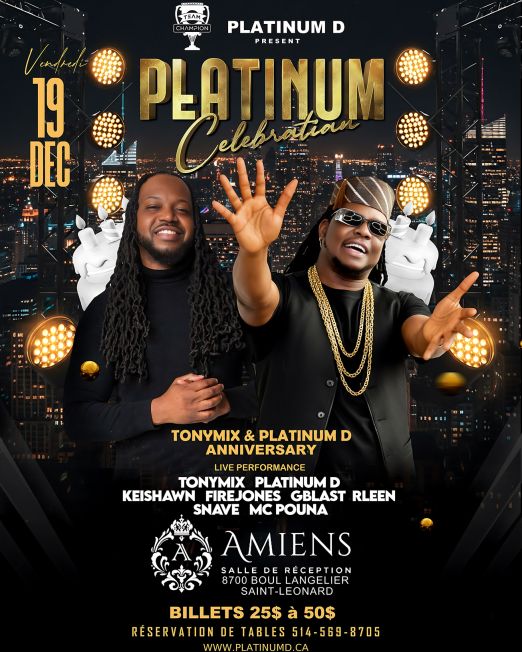 Platinum Celebration with TonyMix & Platinum D