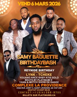 Samy Baguette Birthday Bash
