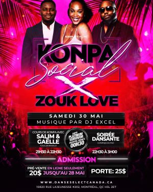 Konpa Social x Zouk Love