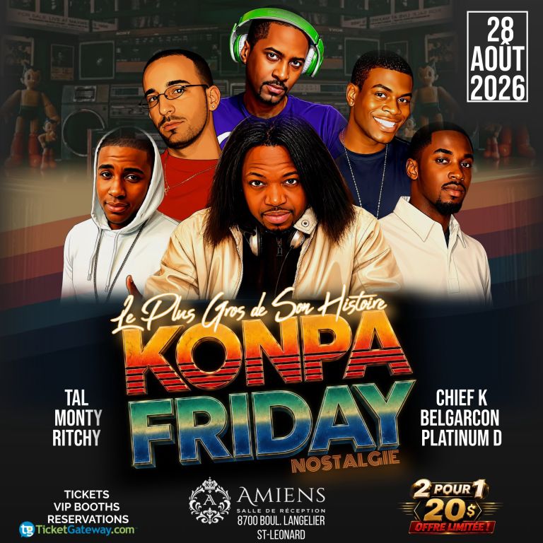 Konpa Friday Nostalgie