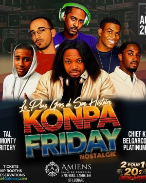 Konpa Friday Nostalgie