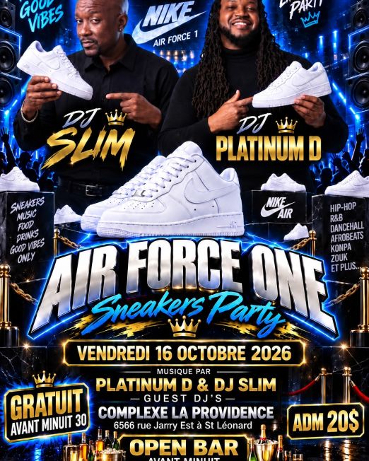 Air Force One: Sneakers Party