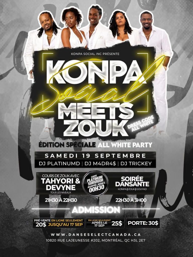 Konpa Social meets Zouk