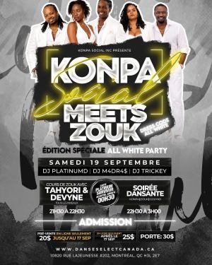 Konpa Social meets Zouk