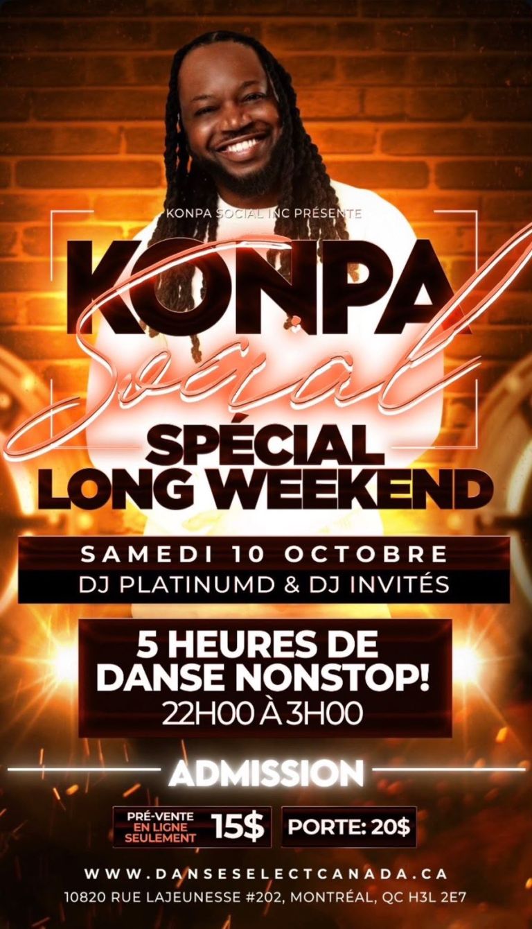 Konpa Social: Spécial Long WeekEnd