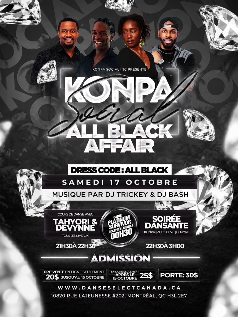 Konpa Social: All Black Affair