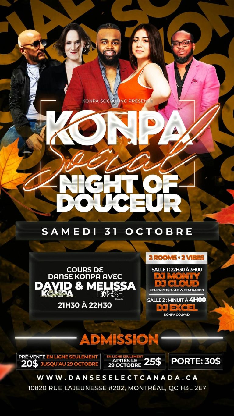 Konpa Social Night of Douceur | 31 octobre 2026