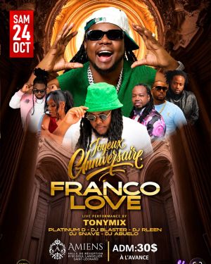Franco Love BirthdayBash feat. TONYMIX
